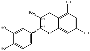 cis-(±)-2-(3,4-dihydroxyphenyl)-3,4-dihydro-2H-1-benzopyran-3,5,7-triol