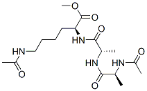 N6-Acetyl-N2-[N-(N-acetyl-L-alanyl)-L-alanyl]-L-lysine methyl ester