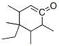 5-ethyl-3,4,5,6-tetramethylcyclohexen-2-one