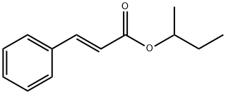 2-Propenoic acid, 3-phenyl-, 1-Methylpropyl ester, (2E)-