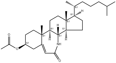 3β-(Acetyloxy)-7a-aza-B-homocholest-5-en-7-one