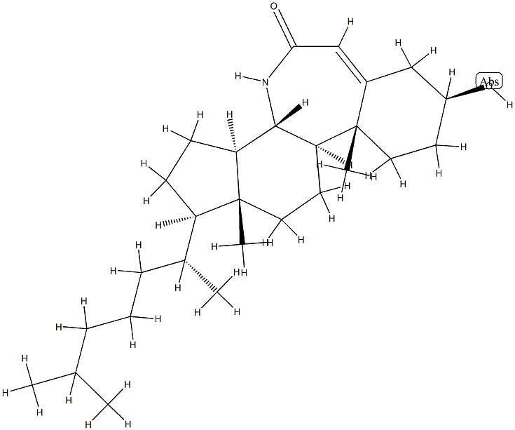 3β-Hydroxy-7a-aza-B-homocholest-5-en-7-one