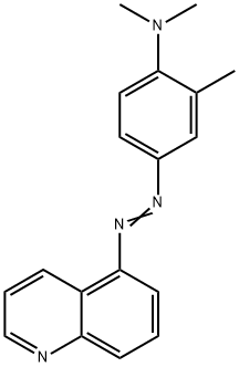 N,N,2-trimethyl-4-quinolin-5-yldiazenyl-aniline