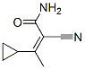 2-Butenamide,  2-cyano-3-cyclopropyl-