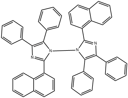 4,5-Diphenyl-2-(1-naphthyl)-imidazolyl dimer