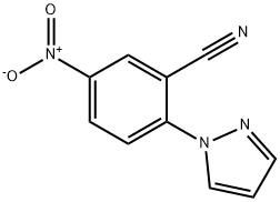 5-Nitro-2-(pyrazol-1-yl)benzonitrile