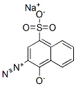 1-hydroxy-4-sulphonatonaphthalene-2-diazonium, sodium salt