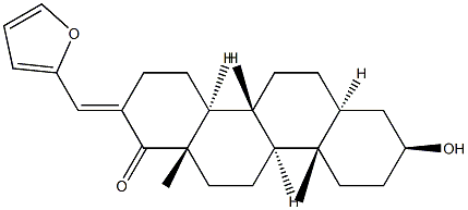 17-Furfurylidene-3β-hydroxy-D-homo-5α-androstan-17a-one