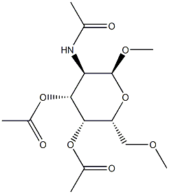 Methyl 3-O,4-O-diacetyl-2-(acetylamino)-2-deoxy-6-O-methyl-α-D-galactopyranoside