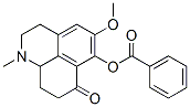 7H-Benzo[de]quinolin-7-one,  1,2,3,8,9,9a-hexahydro-6-hydroxy-5-methoxy-1-methyl-,  benzoate  (ester)  (8CI)