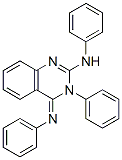 3,4-Dihydro-N,3-diphenyl-4-(phenylimino)-2-quinazolinamine