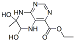 5,6,7,8-Tetrahydro-6,7-dihydroxy-7-methyl-4-pteridinecarboxylic acid ethyl ester