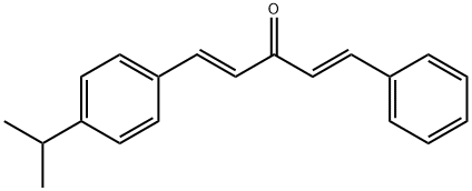 (E,E)-1-[4-(1-甲基乙基)苯基]-5-苯基-1,4-戊二烯-3-酮