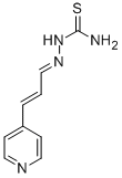 (E,E)-2-(3-(4-Pyridinyl)-2-propenylidene)hydrazinecarbothioamide