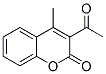 3-Acetyl-4-methyl-2H-1-benzopyran-2-one