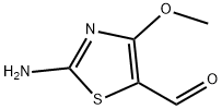 5-Thiazolecarboxaldehyde, 2-amino-4-methoxy- (9CI)