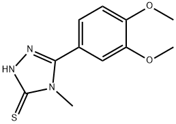 5-(3,4-二甲氧基-苯基)-4-甲基-4H-[1,2,4]三唑-3-硫醇