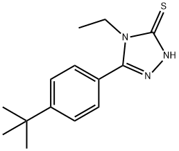 5-(4-叔丁基苯基)-4-乙基-4H-1,2,4-三唑-3-硫醇