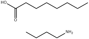 Octanoic acid, compd. with 1-butanamine (1:1)