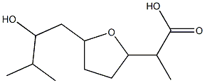 Tetrahydro-5-(2-hydroxy-3-methylbutyl)-α-methyl-2-furanacetic acid