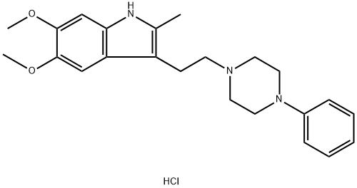5,6-dimethoxy-2-methyl-3-[2-(4-phenylpiperazin-1-yl)ethyl]-1H-indole