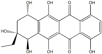 (7R)-8-Ethyl-7,8,9,10-tetrahydro-1,4,6,7β,8α,10α,11-heptahydroxy-5,12-naphthacenedione