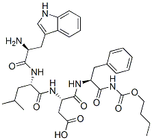 butyloxycarbonyl-tryptophyl-leucyl-aspartyl-phenylalaninamide