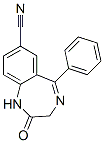 2-Oxo-5-phenyl-2,3-dihydro-1H-1,4-benzodiazepine-7-carbonitrile