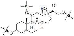 17-Hydroxy-3,11,21-tris[(trimethylsilyl)oxy]pregnan-20-one
