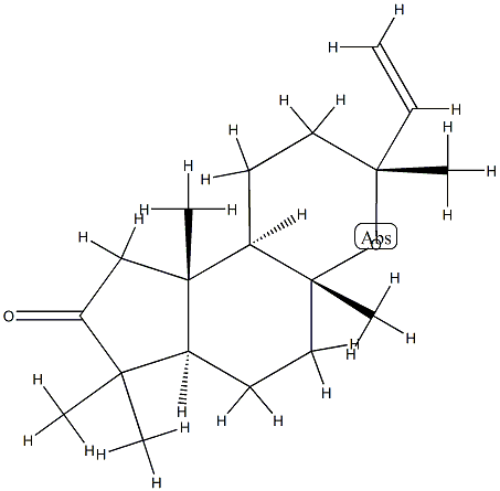 (3R)-3α-Ethenyl-2,3,4a,5,6,6aα,7,9,9a,9bα-decahydro-3,4aβ,7,7,9aβ-pentamethylcyclopenta[f][1]benzopyran-8(1H)-one