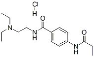 N-[2-(diethylamino)ethyl]-4-[(propionyl)amino]benzamide monohydrochloride