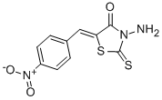 3-AMINO-5-[1-(4-NITRO-PHENYL)-METH-(Z)-YLIDENE]-2-THIOXO-THIAZOLIDIN-4-ONE