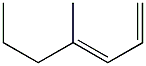 4-Methyl-1,3-heptadiene (c,t)