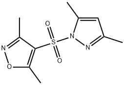 1-[(3,5-Dimethyl-4-isoxazolyl)sulfonyl]-3,5-dimethyl-1H-pyrazole