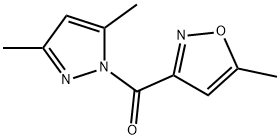 3,5-Dimethyl-1-[(5-methyl-3-isoxazolyl)carbonyl]-1H-pyrazole