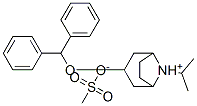 3-(diphenylmethoxy)-8-isopropyl-8-azoniabicyclo[3.2.1]octane methanesulphonate