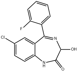 7-氯-5-(2-氟苯基)-1,3-二氢-3-羟基-2H-1,4-苯并二氮杂卓-2-酮