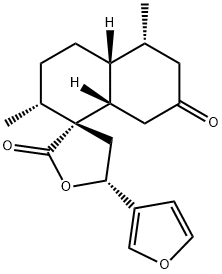 (3R,5R)-5-(3-Furanyl)-2',3',4,4',4'aβ,5,5',6',8',8'aβ-decahydro-2'α,5'α-dimethylspiro[furan-3(2H),1'(7'H)-naphthalene]-2,7'-dione