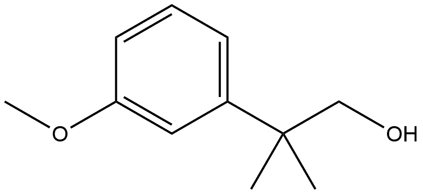 2-(3-methoxyphenyl)-2-methylpropan-1-ol