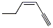 (Z)-3-Hexen-1-yne