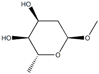 1-O-Methyl-2,6-dideoxy-α-D-ribo-hexopyranose