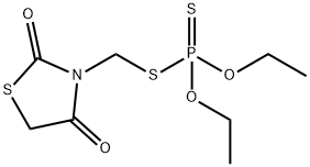 Dithiophosphoric acid S-[(2,4-dioxothiazolidin-5-yl)methyl]O,O-diethyl ester