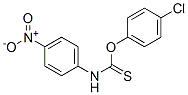 N-(4-Nitrophenyl)thiocarbamic acid O-(4-chlorophenyl) ester
