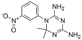 1-(3-Nitrophenyl)-6,6-dimethyl-1,6-dihydro-1,3,5-triazine-2,4-diamine