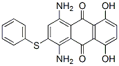 1,4-diamino-5,8-dihydroxy-2-(phenylthio)anthraquinone
