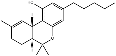 [6aS,(+)]-6aα,7,8,10aβ-Tetrahydro-6,6,9-trimethyl-3-pentyl-6H-dibenzo[b,d]pyran-1-ol