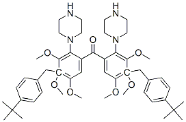 4-(p-tert-Butylbenzyl)-1-piperazinyl(3,4,5-trimethoxyphenyl) ketone