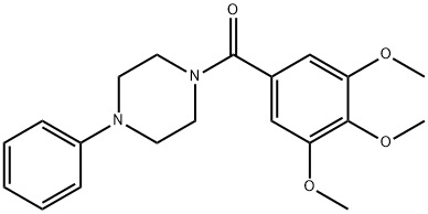 1-Phenyl-4-(3,4,5-trimethoxybenzoyl)piperazine