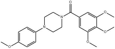 4-(p-Methoxyphenyl)-1-piperazinyl(3,4,5-trimethoxyphenyl) ketone
