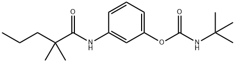 2,2-Dimethyl-N-[3-(N-tert-butylcarbamoyloxy)phenyl]valeramide